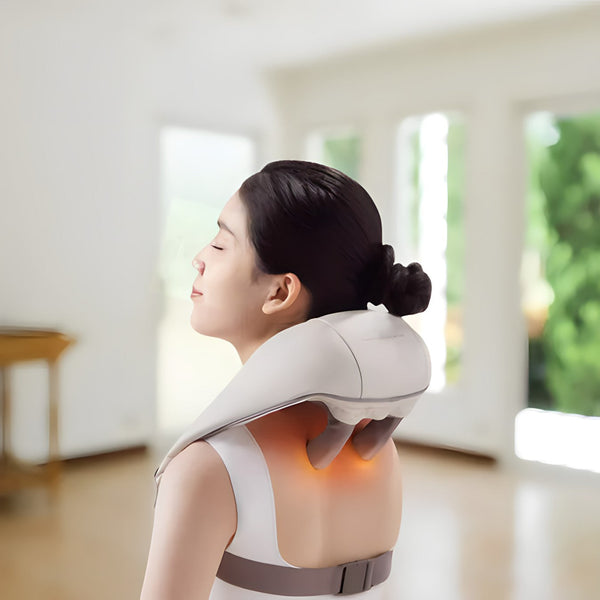 Electric Back Shoulder Neck Massage Shawl Shiatsu Massager with Heat  Kneading US